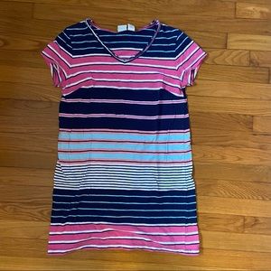 Striped T-Shirt Dress